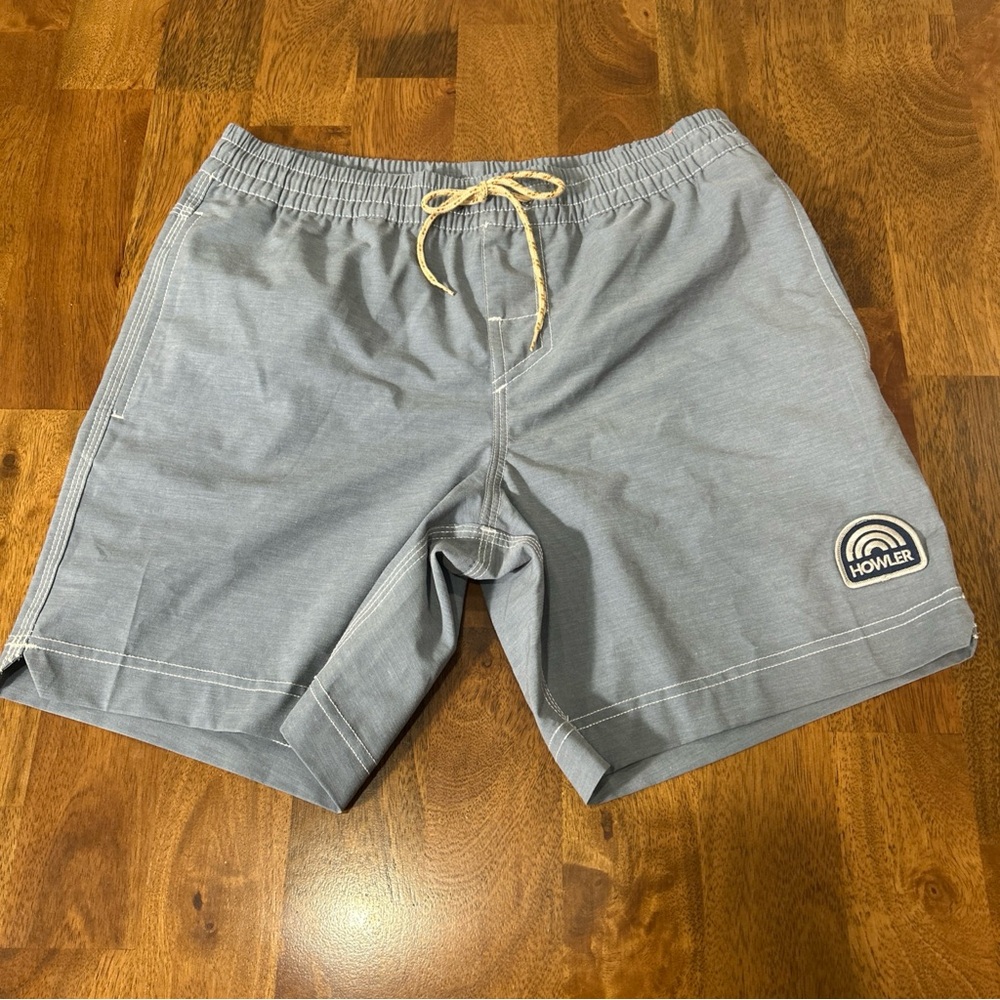 Howler Brothers Gray Athletic Shorts